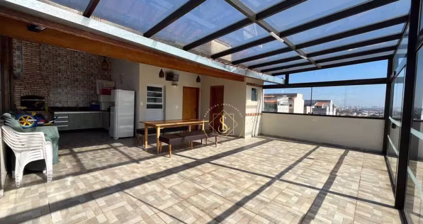 Cobertura com 3 dormitórios à venda, 224 m² por r$ 799.000,00 - parque oratório - santo andré/sp
