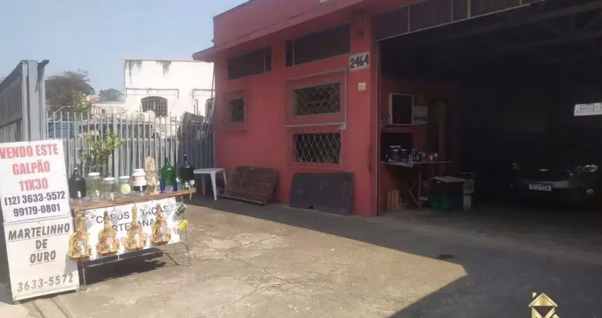 Galpão à venda, 1 m² por r$ 1.300.000 - centro - taubaté/sp