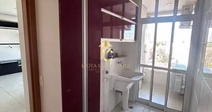 Apartamento com sacana gourmet para locação em taubaté