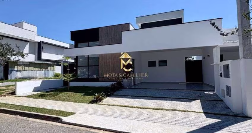 Casa térrea a venda em condomínio com 3 suítes em Taubaté