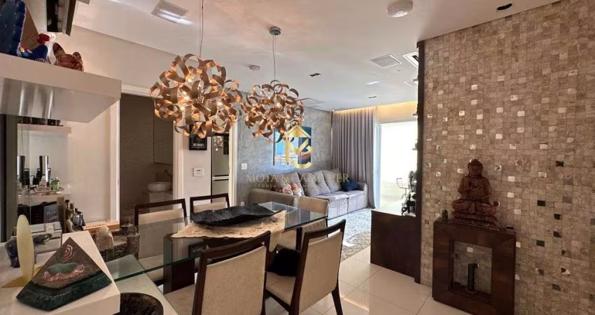 Apartamento com sacada Gourmet e 3 suítes à venda em Taubaté.