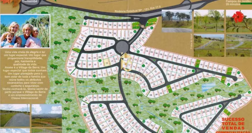 Terreno à venda na Rodovia Floriano Rodrigues Pinheiro, 320, Village da Serra, Tremembé