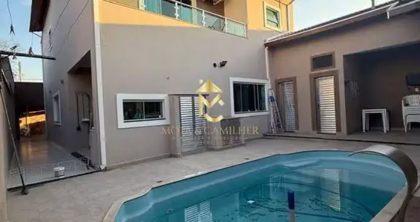 Casa com piscina no bairro bonfim disponível para locação.