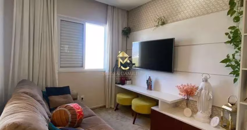 Apartamento com sacada gourmet e com ótima localização à venda em taubaté.