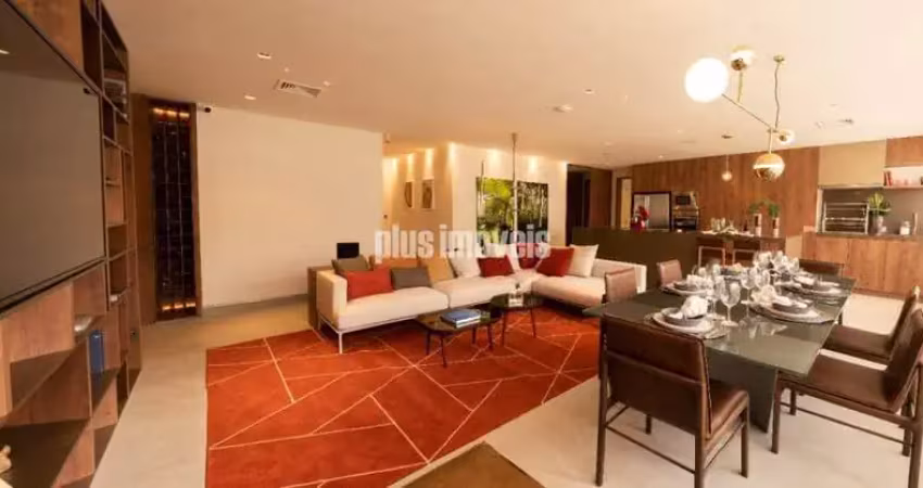 Global apto com 142,0m²au 3 suítes, 2 gar - lazer completo