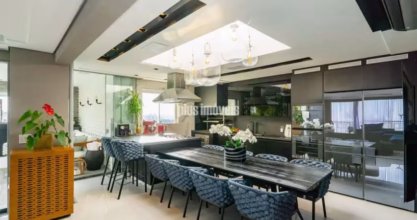 Cobertura horizintal 4 suites 5  vagas  deposito na vila clementino