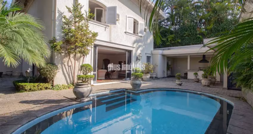 Jardim guedala 545,0m²ac - 680,0m²área de terreno 4 suítes, 6 vagas, piscina, churrasqueira quintal