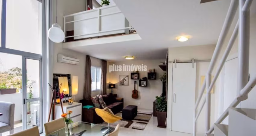 PANAMBY - LOFT EM FRENTE AO PARQUE BURLE MARX 84M²AU -  SUITE, 2 GAR+DEPÓSITO