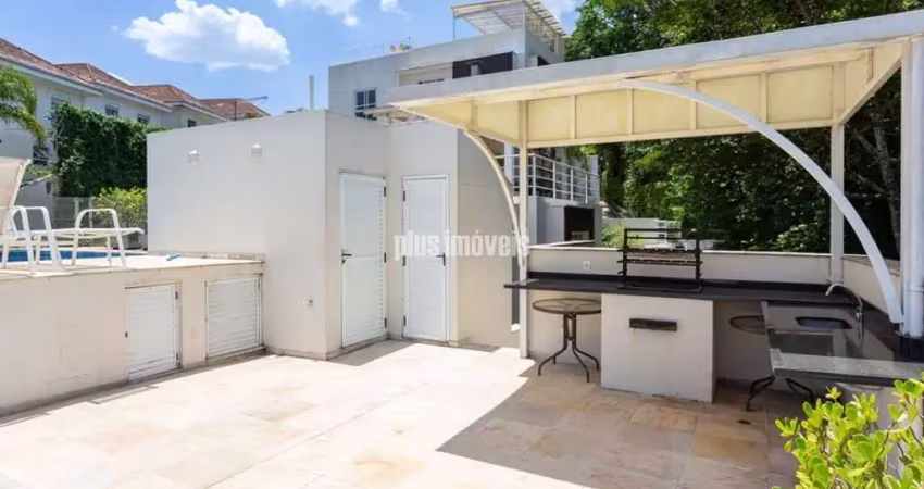 Casa em condomínio  com 3 suítes 4 gar - churrasqueria ,piscina, jardim