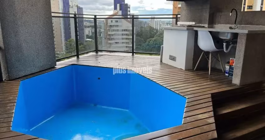 Flat com 1 quarto à venda na Avenida José Galante, 140, Morumbi, São Paulo