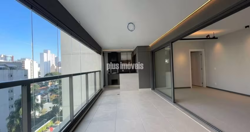 APARTAMENTO PINHEIROS SHOW ! NOVO, COM VARANDA COM CHURRASQUEIRA, FECHADA DE VIDRO, AR CONDICIONADO