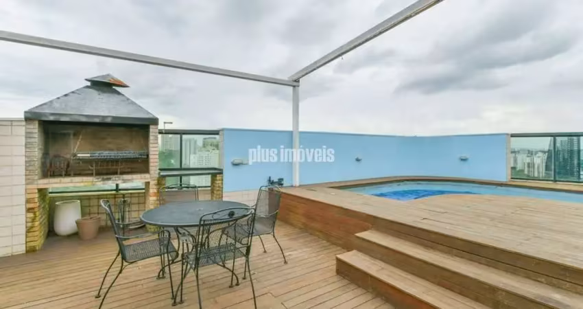 Villaggio panamby -  cobertura com linda com vista panorâmica - 369,91m² 4 suítes, 4 gar.
