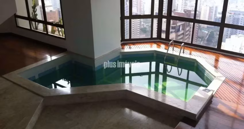 Amplo apto morumbi , 340 m2 com piscina, na sala 4 vagas fixas,