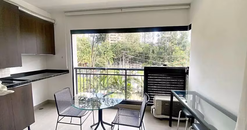 Apto morumbi mobiliado, com ar condcionado, pronto para morar 38,0m² au  1 dormitório com garagem