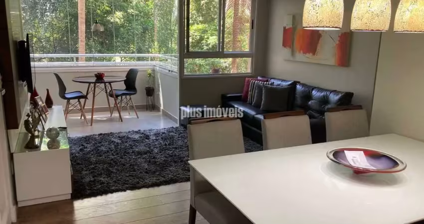 Apartamento à venda, vila andrade/morumbi, 83 m², 2 suítes, lavabo, 2 vagas livres e depósito