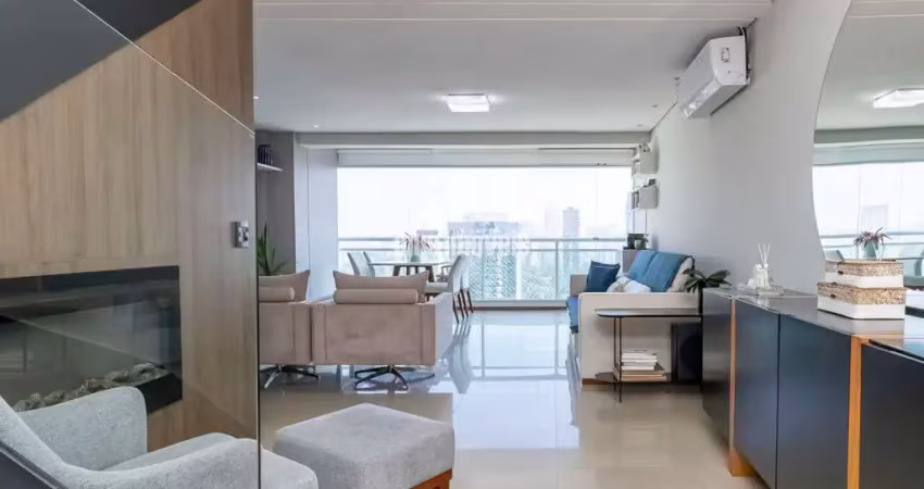 Cobertura duplex mobiliada no brooklin com amplo terraço e vista livre - 154m2