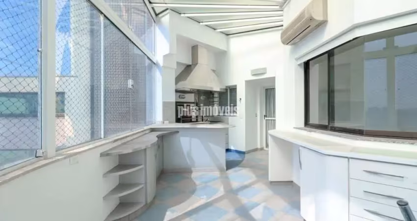 Real parque!  cobertura com 549,72m²au 4 suítes, 6 vagas - piscina