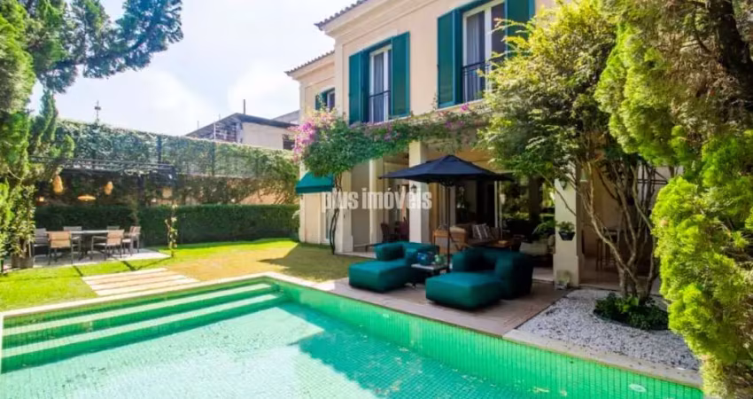 Jardim guedala 627,0m²ac - 544,0m² área de terreno 4 suítes,  4 vagas scina