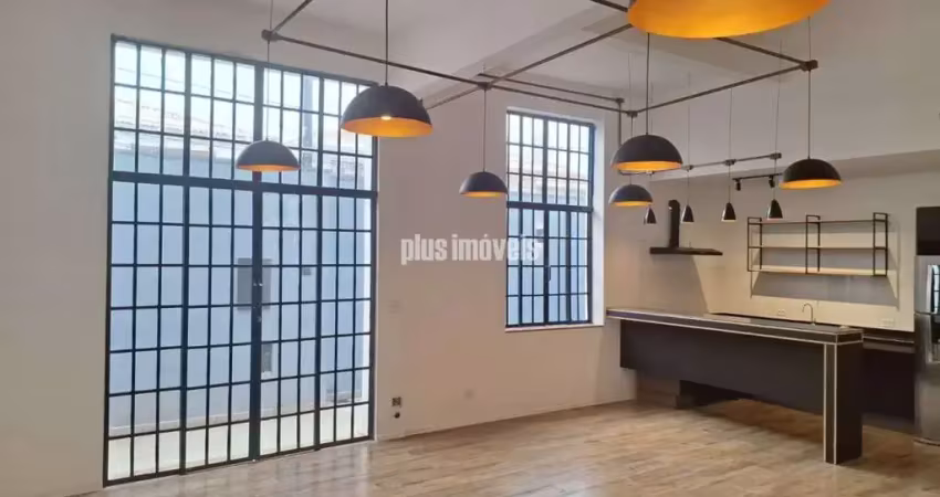 Loft moderno para locação, amplo, iluminado e cheio de estilo