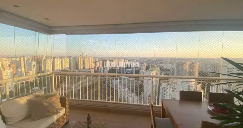 Região portal do morumbi , apartamento mobiliado, com ar condicionado, 4 vagas