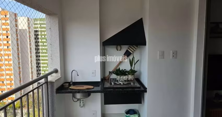 Apartamento novo 2 dormts/suíte varanda gourmet, 1 vaga