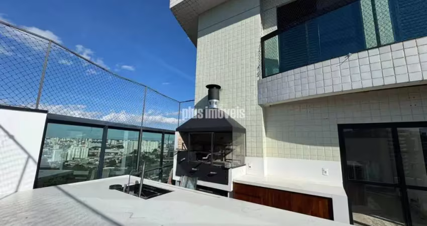 Villaggio panamby -  cobertura com linda com vista panorâmica - 300,0m² 4 suítes, 4 gar.