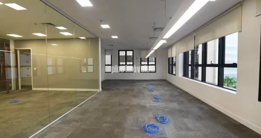 Conjunto comercial no itaim bibi - 95m² úteis | 205m² totais | mobiliado