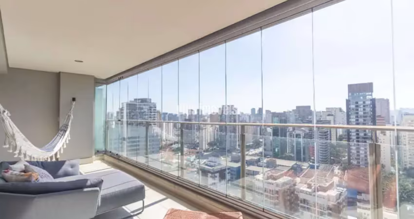 Excelente apartamento mobiliado -  para locação  em vila nova conceição - 68 m2