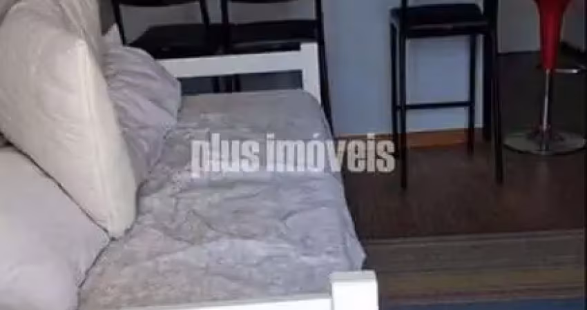 Panamby studio mobiliado, com ar condicionado pronto para morar