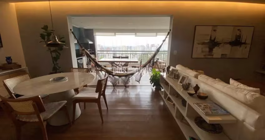 Apartamento para locação no condomínio evolve morumbi, 122m2 com 3 suítes e 2 vagas demarcadas e sol