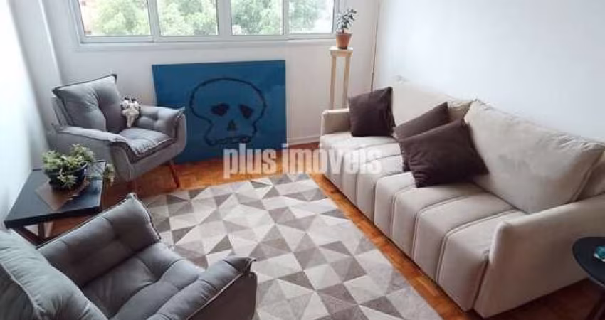 AMPLO APARTAMENTO, BEM LOCALIZADO E ENSOLARADO EM PINHEIROS - 114m2.