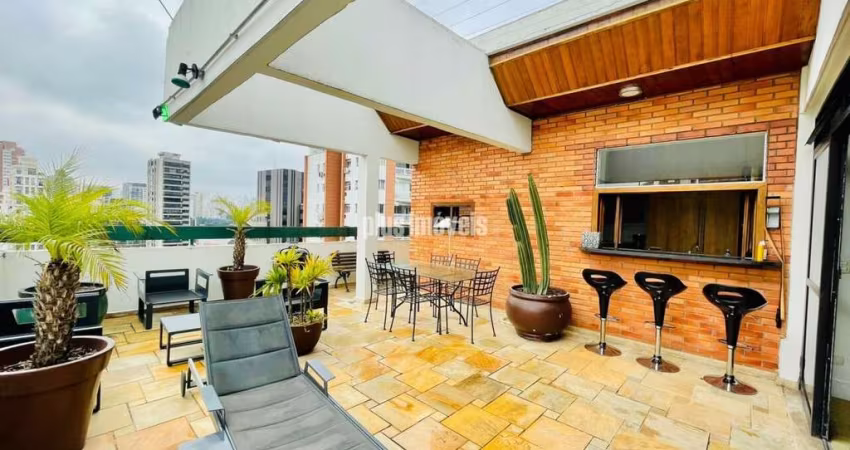 PINHEIROS -  Cobertura Penthouse com 200m2 -MOBILIADO - LOCAÇÃO