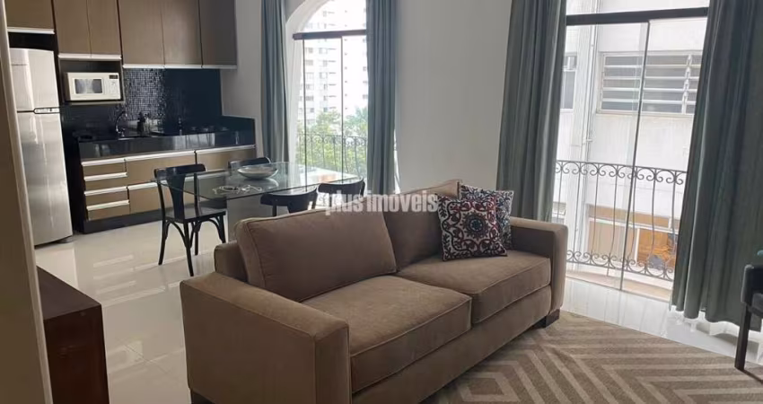 2Apartamento74 m², Jardim Paulista , mobiliado , 1 suíte , 1 vaga de garagem