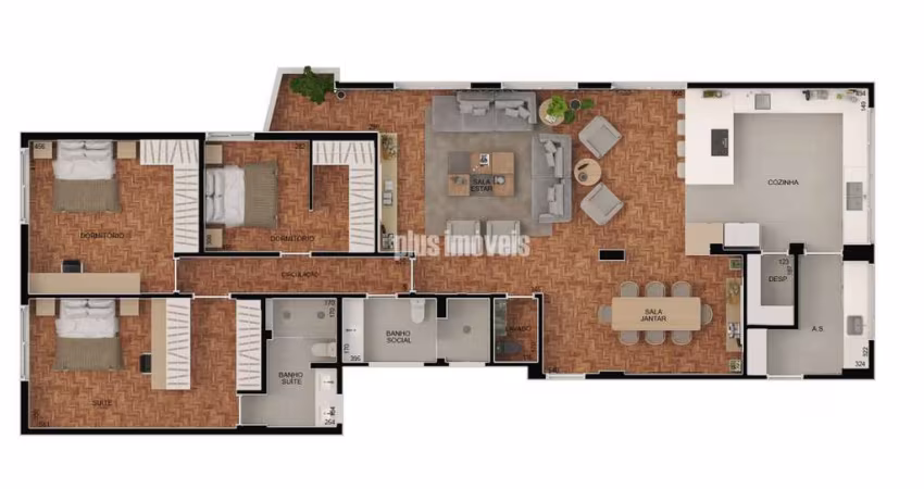 higienopolis alto padrão 230m uitil