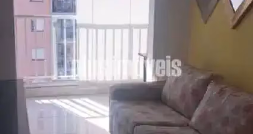 Apartamento com 1 dormitorio 33 mts, varanda fechada com vidro