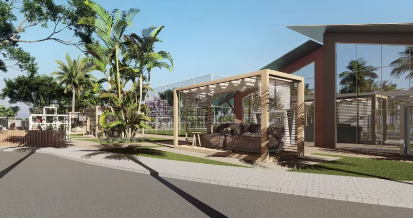 Lotes de 375 metros com estrutura de Campo e Praia
