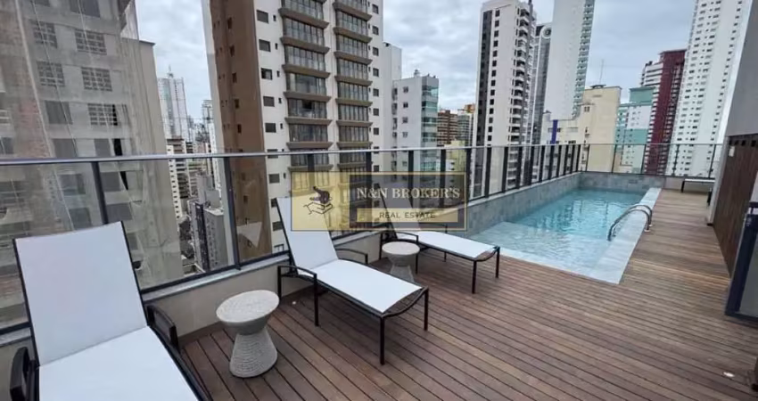 Apartamento à venda 3 quartos próximo praia central , centro, balneário camboriú, sc