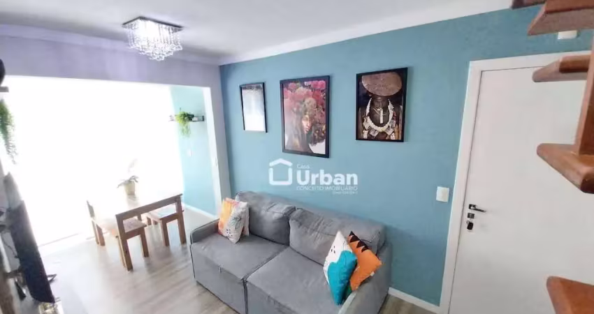 Apartamento duplex com 3 dormitórios à venda, 99 m² por r$ 450.000,00 - jardim santa izabel - cotia/sp