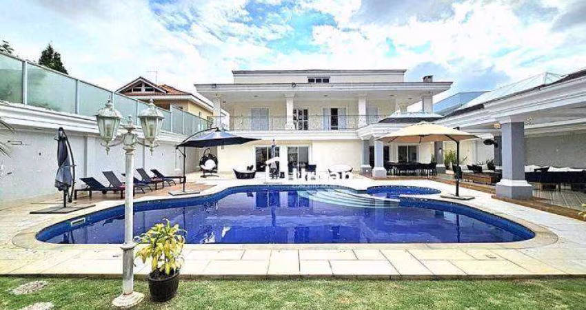 Casa com 7 dormitórios à venda, 1400 m² por R$ 3.800.000 - Residencial Euroville - Granja Viana/SP