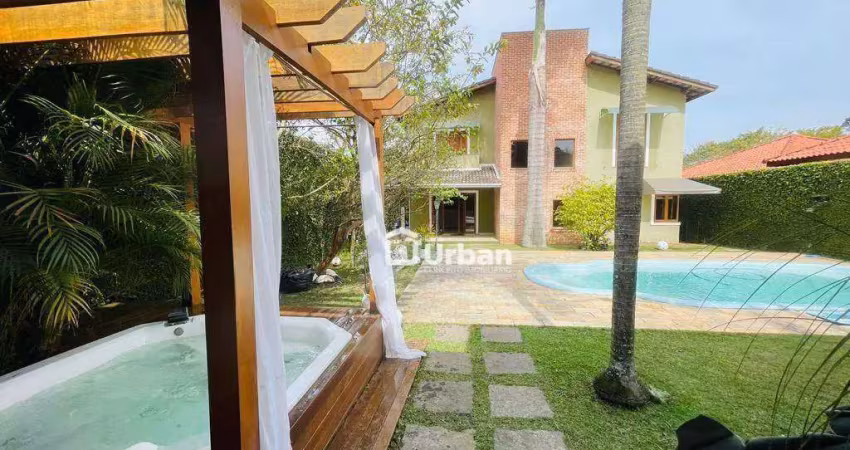 Sobrado em condominio 4 suites,piscina, jacuzzi e área gourmet incrivel