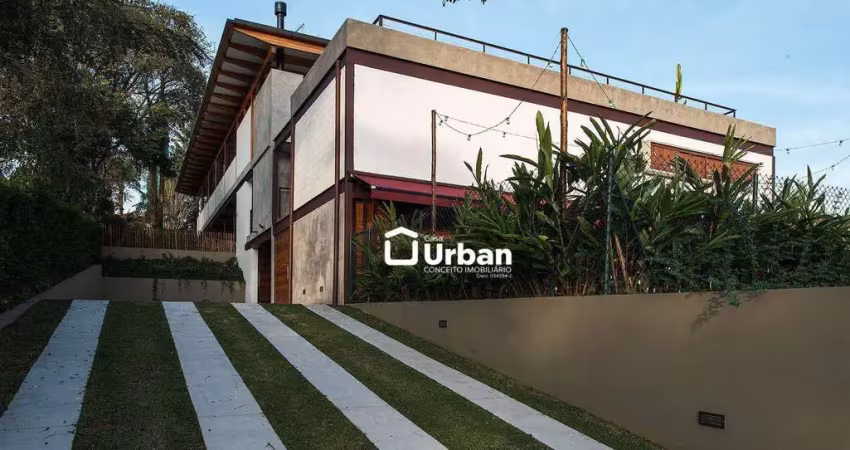 Casa com 3 dormitórios para alugar, 400 m² por r$ 16.000/mês - patrimônio do carmo - são roque/sp