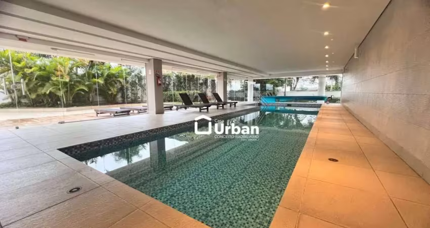 Apartamento com 1 dormitório, 28 m² - venda por r$ 360.000,00 ou aluguel por r$ 3.200,00/mês - granja viana - cotia/sp