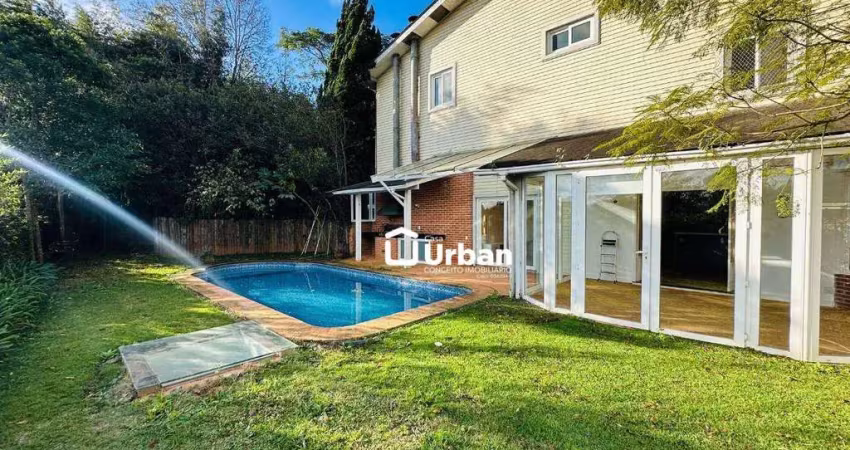 Casa com 4 dormitórios, 275 m² - venda por r$ 2.200.000,00 ou aluguel por r$ 12.500,00/mês - granja viana - cotia/sp