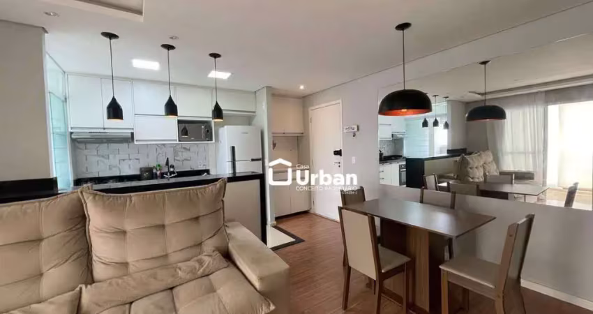 Apartamento com 2 dormitórios, 59 m² - venda por r$ 410.000,00 ou aluguel por r$ 3.710,00/mês - gramado - cotia/sp