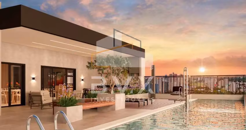 Apartamento à venda em sorocaba-sp: essência campolim, 2 quartos, 1 suíte, 1 sala, 2 banheiros, varanda grill, garagem e 66,14m² no jardim são carlos!