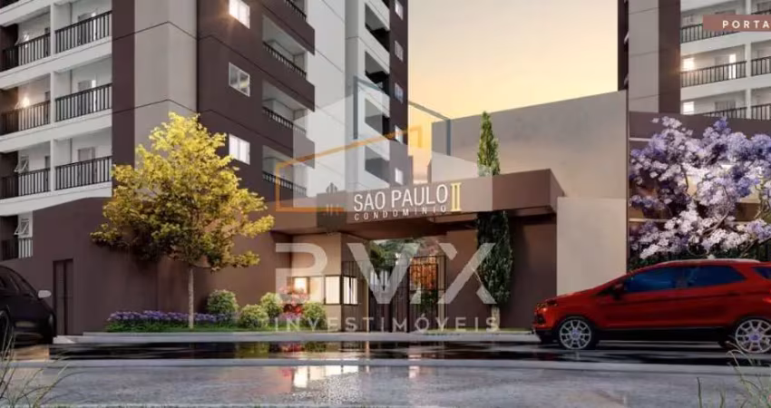 Apartamento à venda em sorocaba-sp, jardim das estrelas, jr são paulo ii: 3 quartos, 1 suíte, 1 sala, 2 banheiros, varanda gourmet, 2 vagas, 66,37 m²!