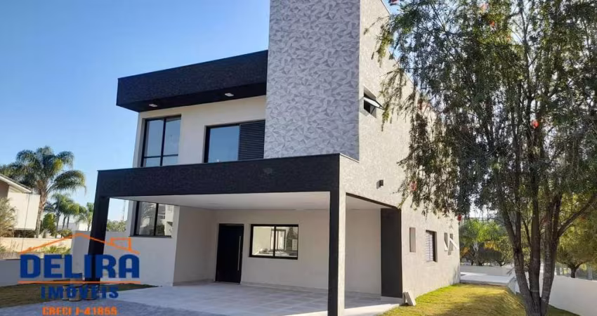 Lindo sobrado a venda em Atibaia com 4 suítes dentro de condomínio
