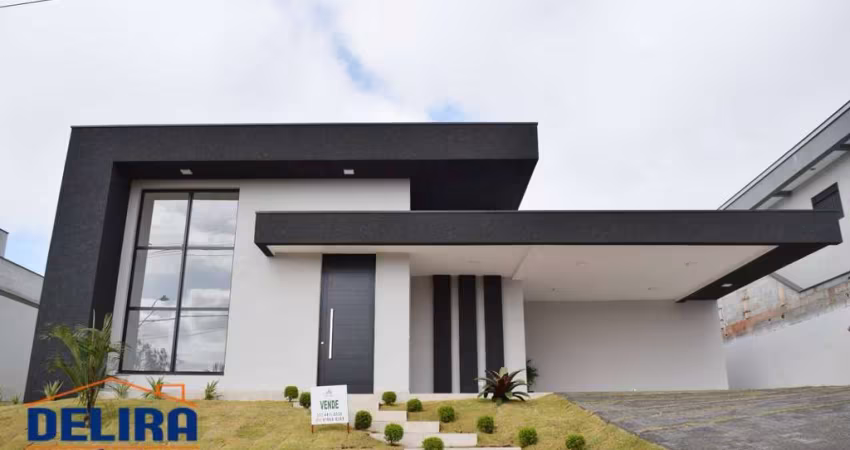 Casa térrea com 3 suítes a venda em Atibaia dentro de condomínio