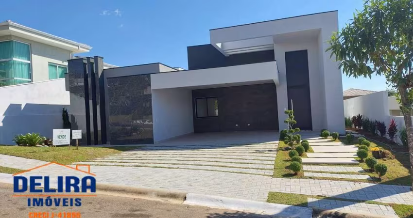 Casa térrea com cozinha gourmet, 3 Suítes a venda em Atibaia.