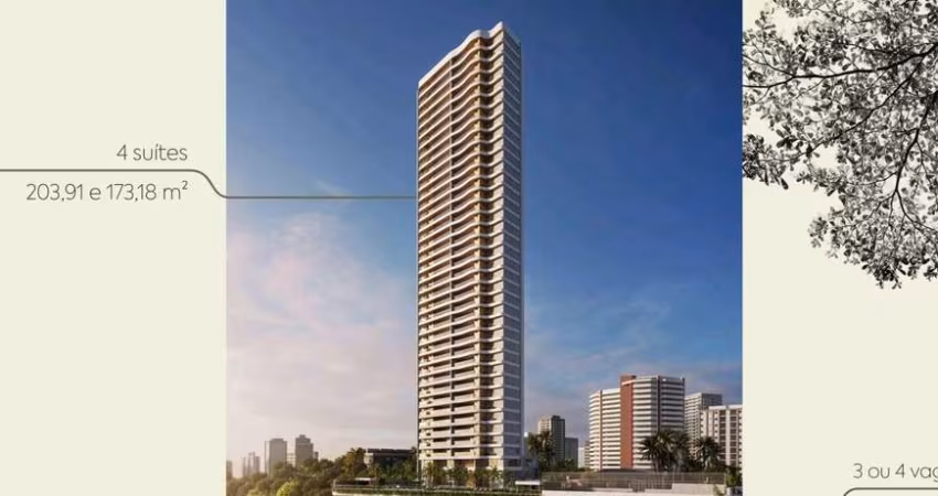 Apartamento para Venda em Salvador, Horto Florestal, 4 dormitórios, 4 suítes, 6 banheiros, 4 vagas